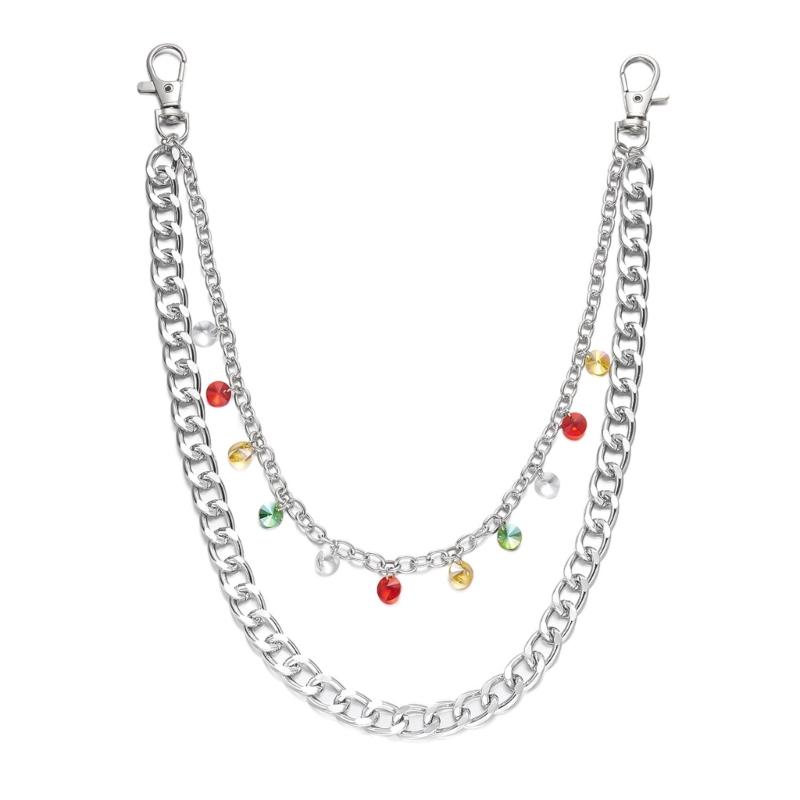 Double Twist Chain Angel Heart Pendant Pants Chain Functional Belt And Bag Chain For Stylish Outfits And Casual Wear
Double Twist Chain Angel Heart Pendant Pants Chain Functional Belt And Bag Chain For Stylish Outfits And Casual Wear
