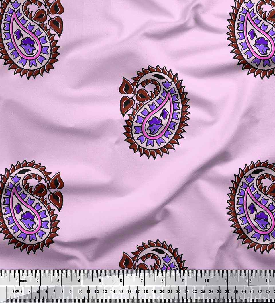 Японська креп-атласна тканина Soimoi Тканина з принтом пейслі на метр 42 дюйма 42 Inch Wide - Poly Crepe рожевий
Японська креп-атласна тканина Soimoi Тканина з принтом пейслі на метр 42 дюйма 42 Inch Wide - Poly Crepe рожевий