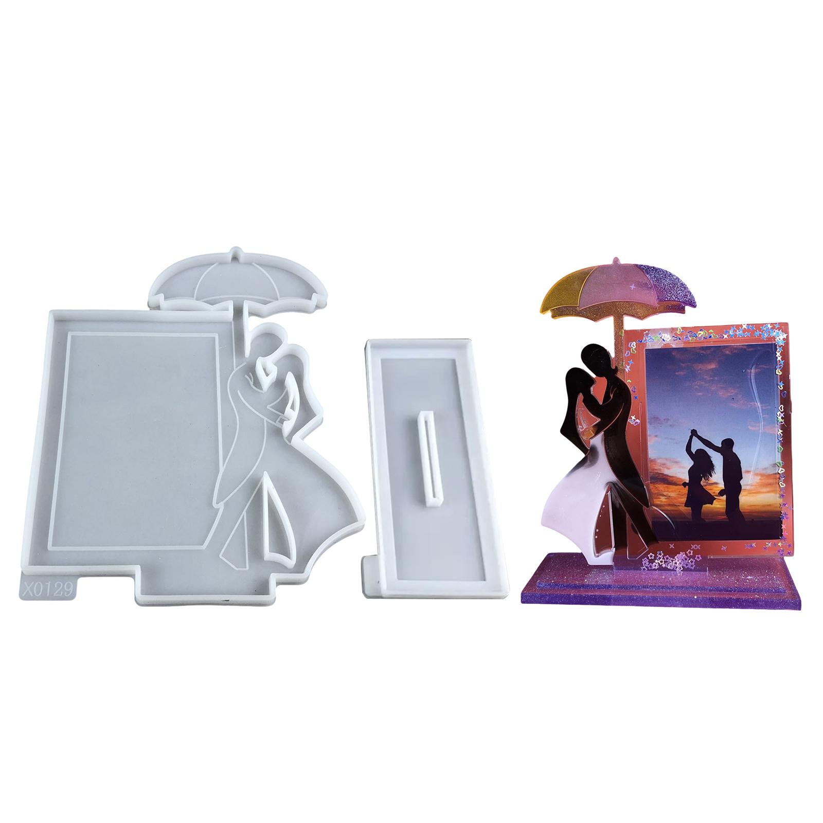 Силиконовая форма для пары для литья эпоксидной смолы. Идеально подходит для создания персонализированных фоторамок и декоративных сувениров.
Силиконовая форма для пары для литья эпоксидной смолы. Идеально подходит для создания персонализированных фоторамок и декоративных сувениров.