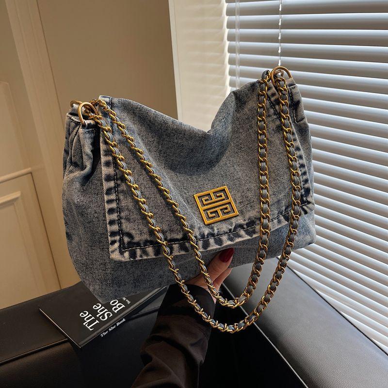 Повседневная Поездка Большая Вместимость Джинсовая Сумка Женская 2025 Новое Поступление Модная Цепочка На Плечо Кроссбоди Сумка-Тоут Black
Повседневная Поездка Большая Вместимость Джинсовая Сумка Женская 2025 Новое Поступление Модная Цепочка На Плечо Кроссбоди Сумка-Тоут Black
