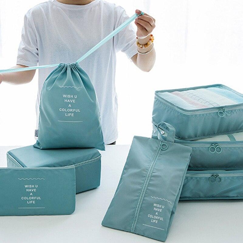 7 Pcs Travel Storage Bags Suitcase Clothes Sorting Bags Luggage Organizer for Clothes Shoe Waterproof
7 Pcs Travel Storage Bags Suitcase Clothes Sorting Bags Luggage Organizer for Clothes Shoe Waterproof