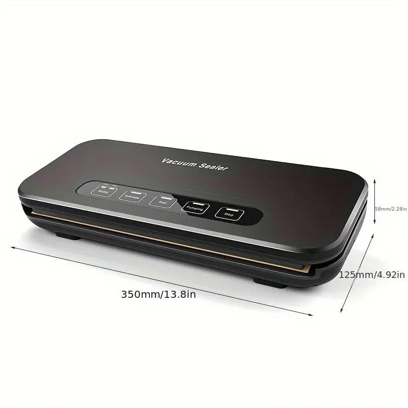 Automatic food vacuum preservation machine household vacuum sealing machine dry and wet dual purpose vacuum sealing machine EU Plug чёрный
Automatic food vacuum preservation machine household vacuum sealing machine dry and wet dual purpose vacuum sealing machine EU Plug чёрный