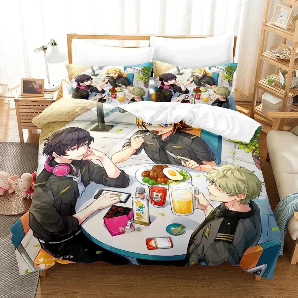 Comforter 3D Cartoons Game Helios Rising Heroes Bedding Set Printed With Bed Soft Queen King Size Bedclothes Home Comforter (quilt)-EU Single(135*200cm)3pcs
Comforter 3D Cartoons Game Helios Rising Heroes Bedding Set Printed With Bed Soft Queen King Size Bedclothes Home Comforter (quilt)-EU Single(135*200cm)3pcs