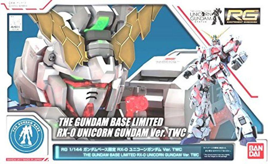 RG Gundam Base Limited Unicorn Gundam Mobile Suit Gundam UC 1/144 RX-0 Ver.TWC (единорог)
RG Gundam Base Limited Unicorn Gundam Mobile Suit Gundam UC 1/144 RX-0 Ver.TWC (единорог)