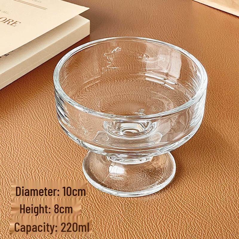 ZISIZ 220ml Plastic Short-Stem Dessert Cups - Set of 3
ZISIZ 220ml Plastic Short-Stem Dessert Cups - Set of 3