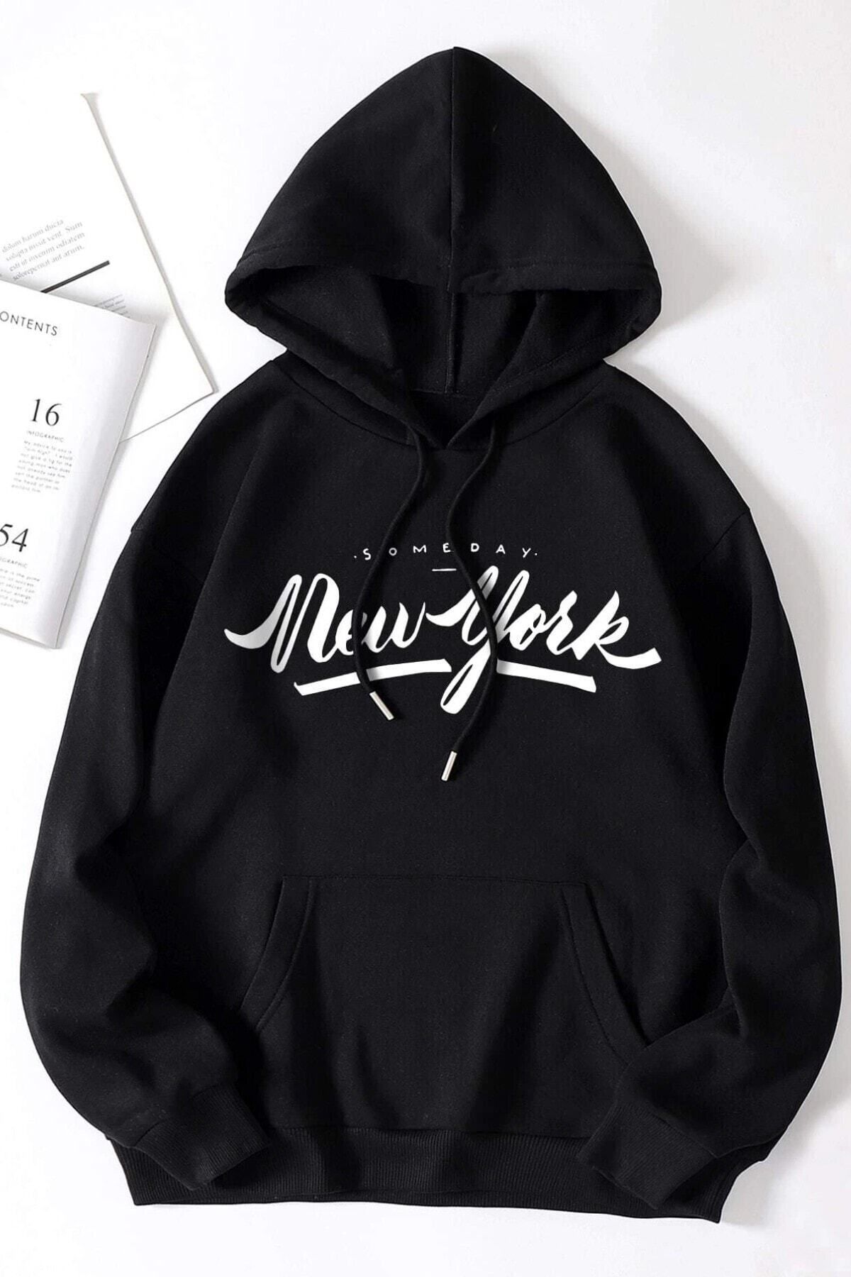 Women s Style Big Size Sweatshirt Unisex Oversize Black New York Printed Oversize Hooded Sweatshirt
Women s Style Big Size Sweatshirt Unisex Oversize Black New York Printed Oversize Hooded Sweatshirt