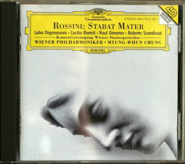 CD GIOACHINO ROSSINI, MYUNG-WHUN CHUNG - Rossini: Stabat Mater 4491782 Deutsche Grammo 1996 Germany Classical Used
CD GIOACHINO ROSSINI, MYUNG-WHUN CHUNG - Rossini: Stabat Mater 4491782 Deutsche Grammo 1996 Germany Classical Used