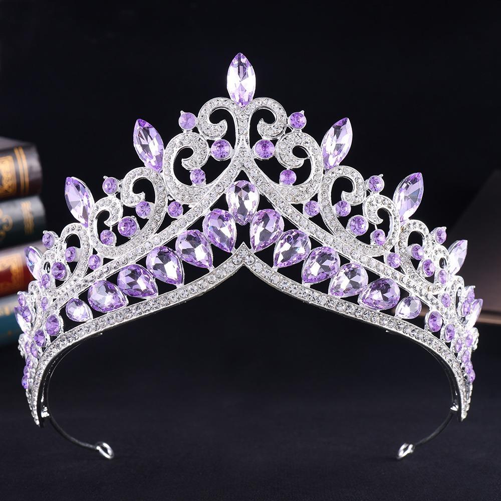 Luxury Shiny Baroque Crown Metal Gold Princess Tiara Headwear Hair Ornaments Rhinestone Crown Wedding
Luxury Shiny Baroque Crown Metal Gold Princess Tiara Headwear Hair Ornaments Rhinestone Crown Wedding