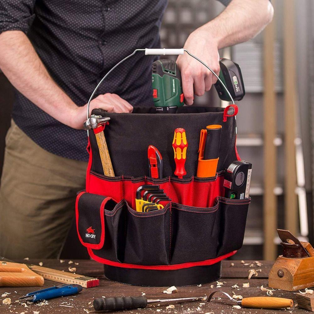 Large Capacity Gardening Tool Bag Multi Pocket Planting Props Basket Bucket Organizer Handware
Large Capacity Gardening Tool Bag Multi Pocket Planting Props Basket Bucket Organizer Handware