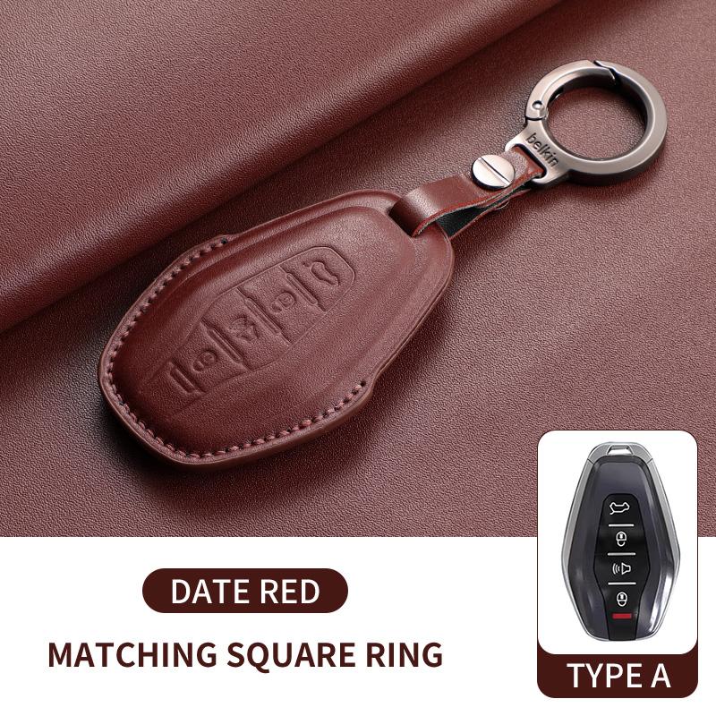 Leather Car Key Case Cover For Jetour X90 X70 X95 Plus X70 M X70 Plus Auto Remote Keychain Protector Shell Garnish Accessories
Leather Car Key Case Cover For Jetour X90 X70 X95 Plus X70 M X70 Plus Auto Remote Keychain Protector Shell Garnish Accessories