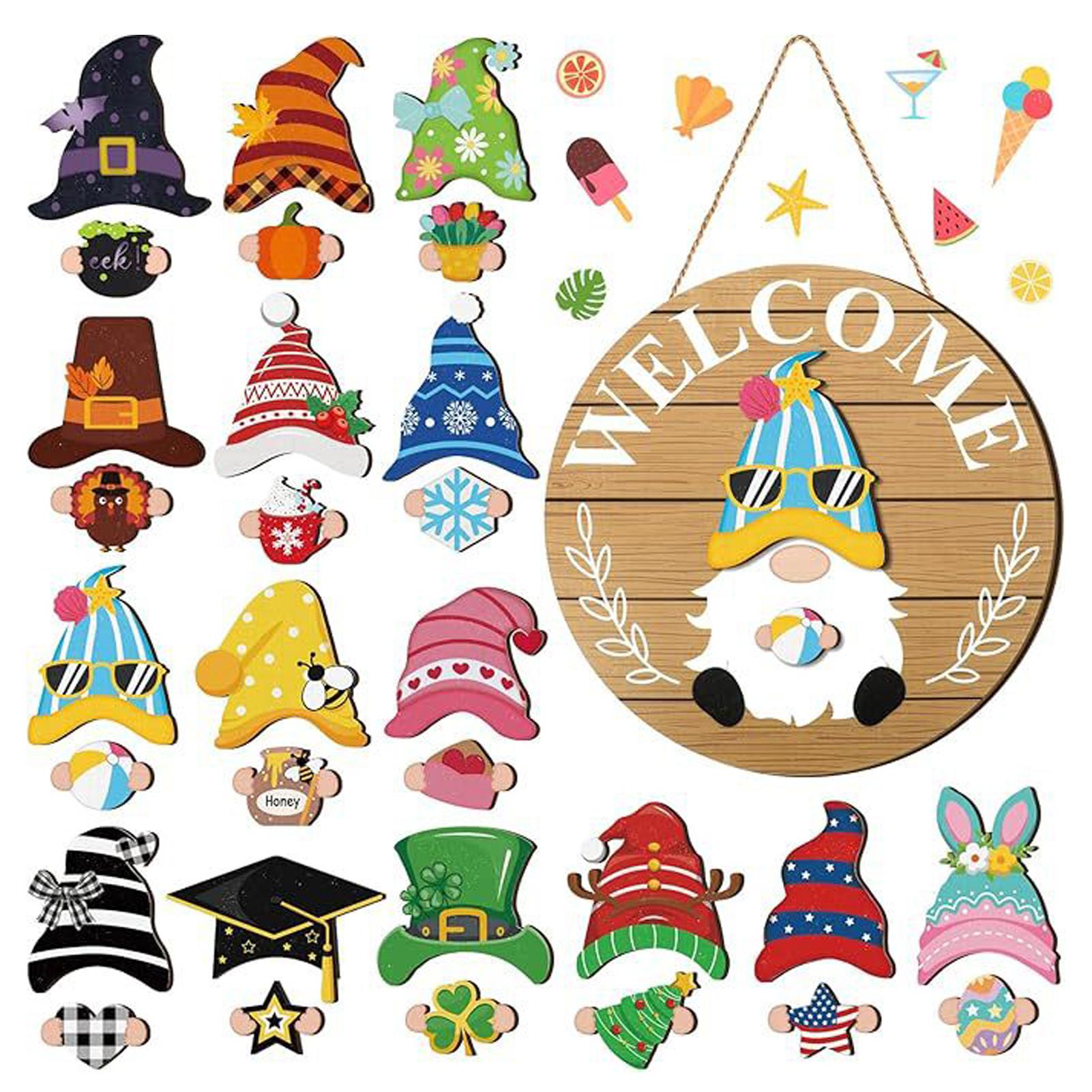 Interchangeable Winter Gnome Welcome Sign Exquisite Wood Decor For Front Door And Porch Christmas Gnomes Decorations
Interchangeable Winter Gnome Welcome Sign Exquisite Wood Decor For Front Door And Porch Christmas Gnomes Decorations