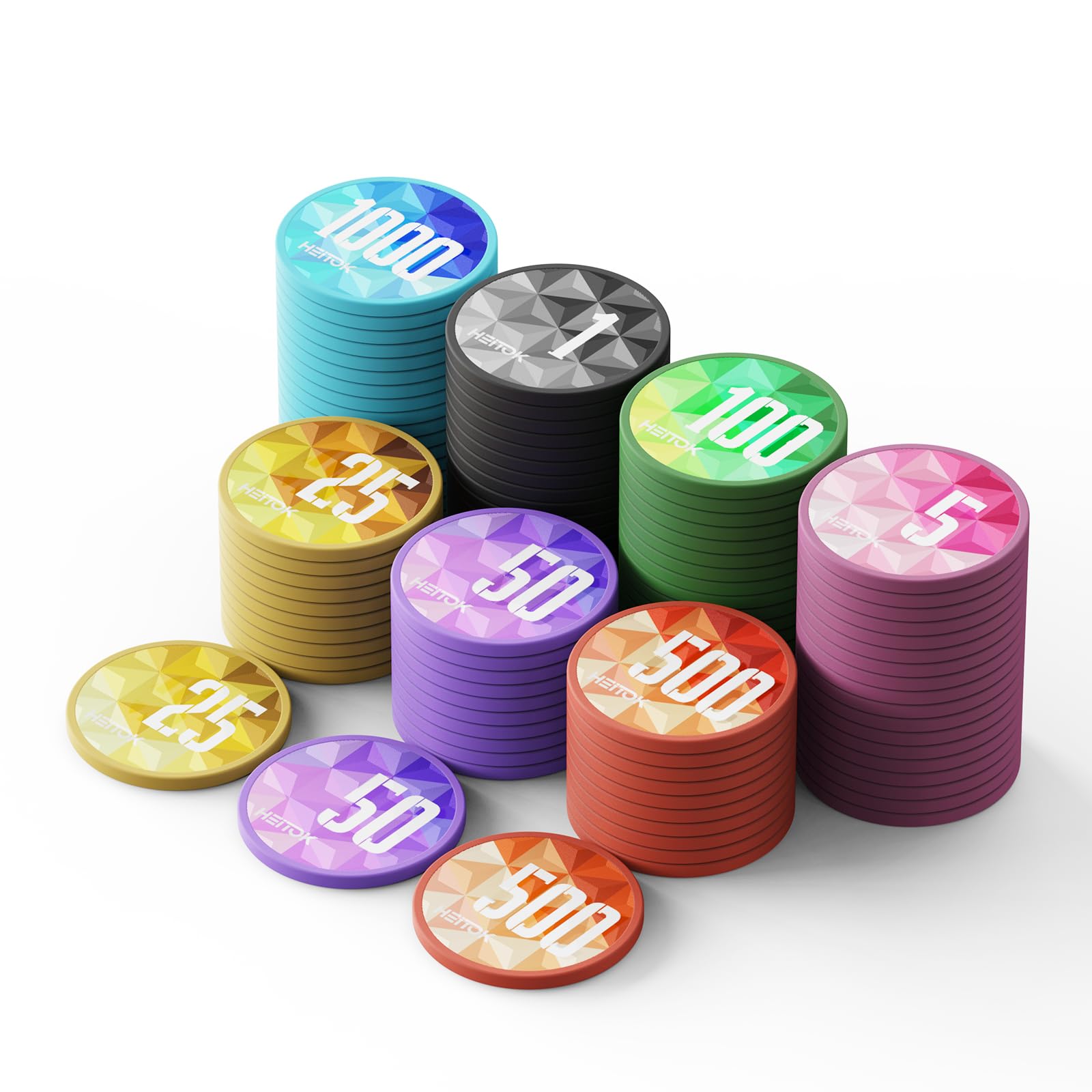 Набор для покера HEITOK Casino из 100 штук включает профессиональные фишки, водонепроницаемые карты для покера и чемоданчик. Идеальный покерный набор для игр в казино.
Набор для покера HEITOK Casino из 100 штук включает профессиональные фишки, водонепроницаемые карты для покера и чемоданчик. Идеальный покерный набор для игр в казино.