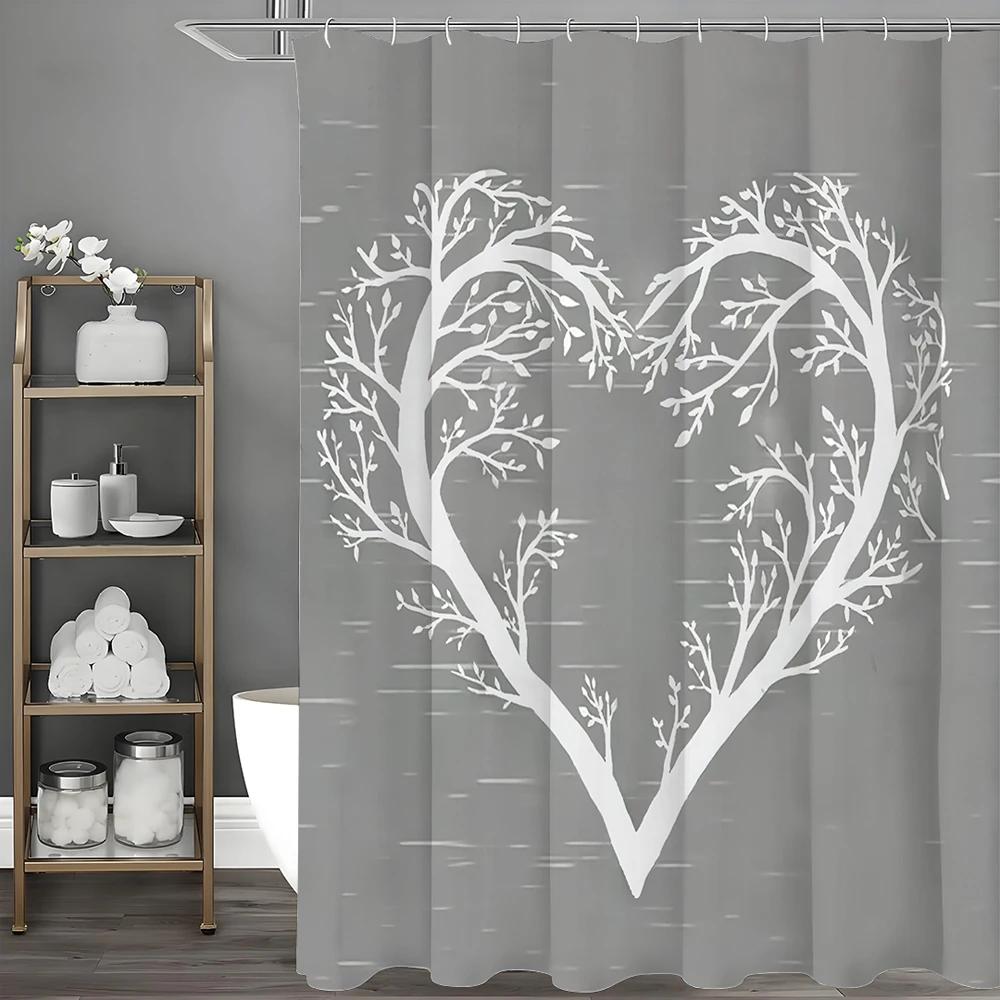 Love Tree Shower Curtain, Bathroom Decoration Shower Curtain, Waterproof Shower Curtain With Hooks W60H190(CM)-1 Pcs
Love Tree Shower Curtain, Bathroom Decoration Shower Curtain, Waterproof Shower Curtain With Hooks W60H190(CM)-1 Pcs