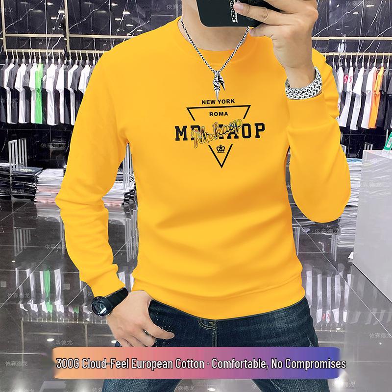 Men s European Trend Long Sleeve Round Neck Slimming Hoodie - Lightweight Double-Sided Cotton L (115-130 lbs)
Men s European Trend Long Sleeve Round Neck Slimming Hoodie - Lightweight Double-Sided Cotton L (115-130 lbs)