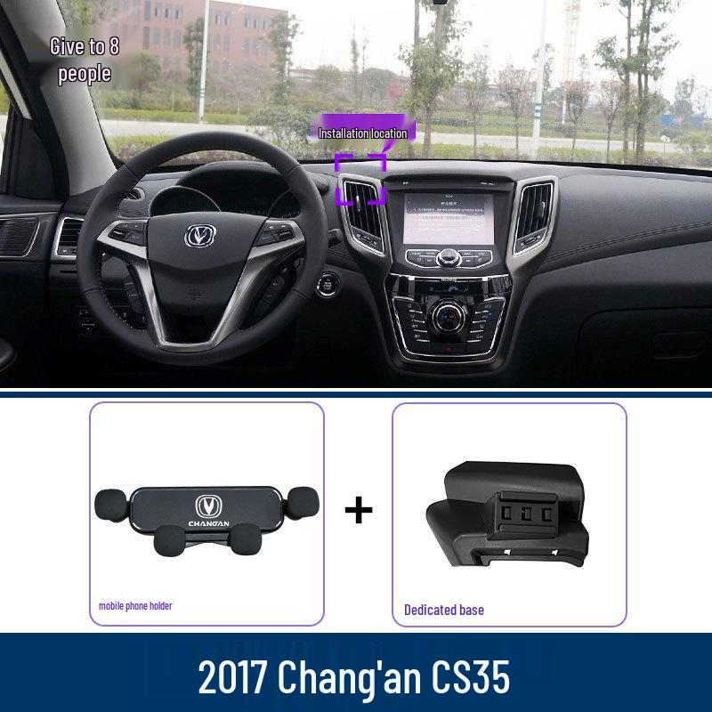 2021-2024 Changan CS35 PLUS Blue Whale Edition Phone Holder Air Vent Bracket Dedicated
2021-2024 Changan CS35 PLUS Blue Whale Edition Phone Holder Air Vent Bracket Dedicated