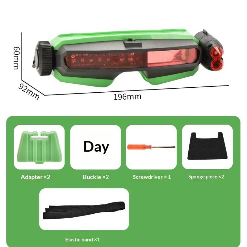 2Pcs Play Led Light Beams Laser Game Simple Adjustable Laser Goggles Toy Abs Up To 10M Cool Glasses For Kids
2Pcs Play Led Light Beams Laser Game Simple Adjustable Laser Goggles Toy Abs Up To 10M Cool Glasses For Kids