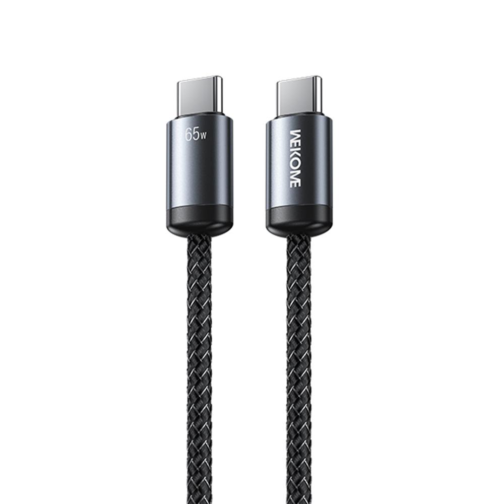 WEKOME WDC-35 Type-C to Type-C Cable PD 65W Fast Charging Line 480Mbps Data Transfer Cord A
WEKOME WDC-35 Type-C to Type-C Cable PD 65W Fast Charging Line 480Mbps Data Transfer Cord A
