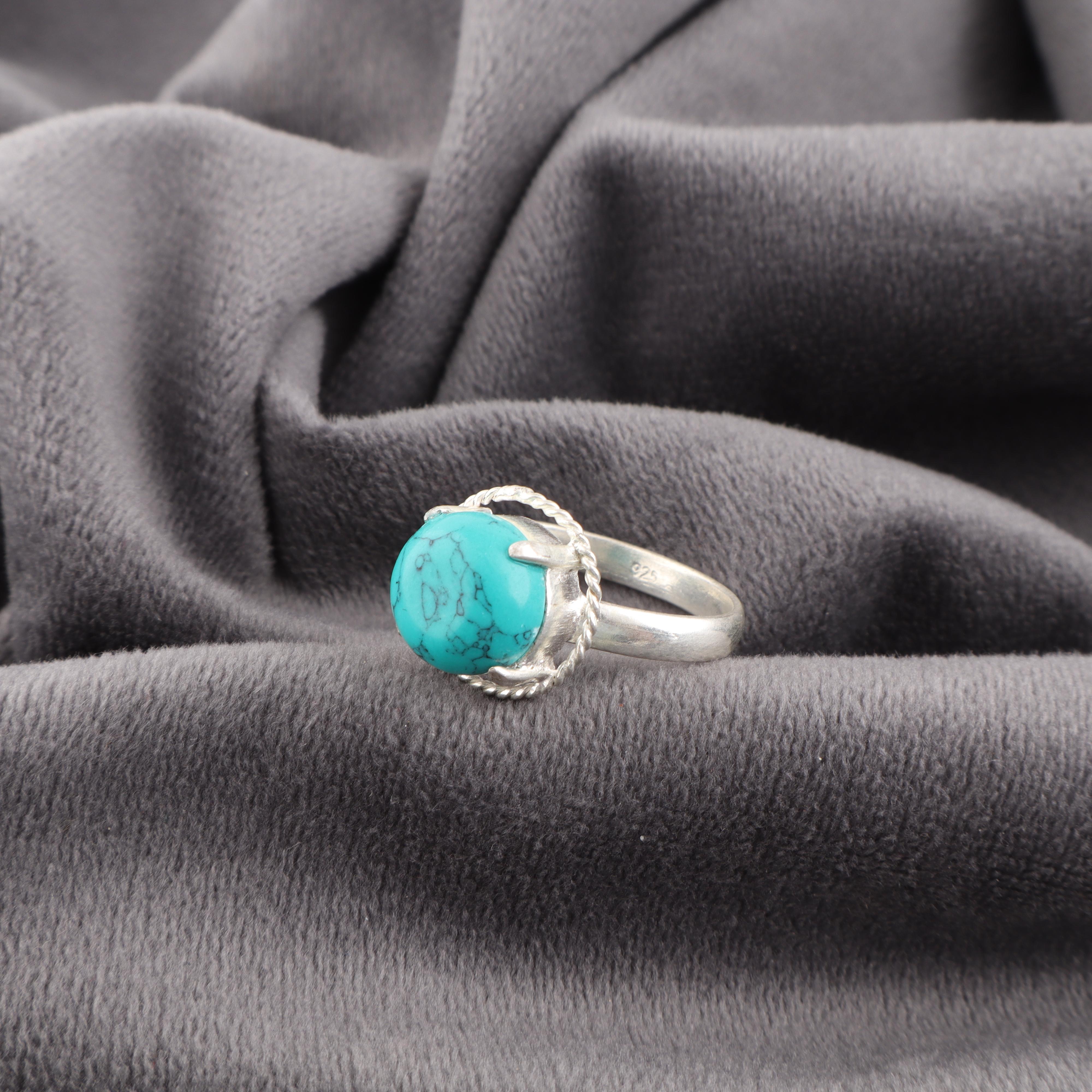 Украшения из магнезита и бирюзы, кольцо из стерлингового серебра 925 пробы, кольцо из серебра ручной работы для свадебного подарка 8 синий
Украшения из магнезита и бирюзы, кольцо из стерлингового серебра 925 пробы, кольцо из серебра ручной работы для свадебного подарка 8 синий