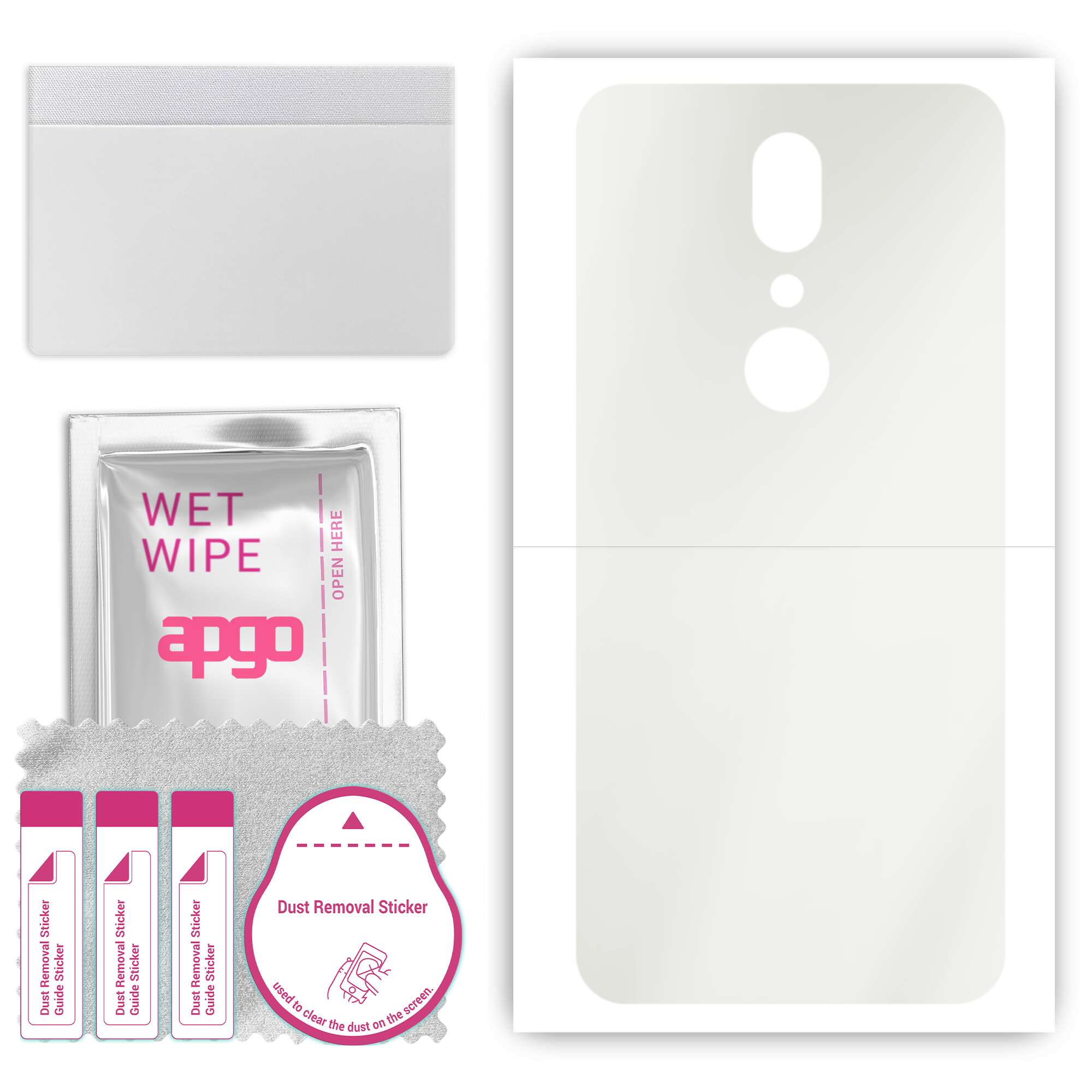 apgo MATTE Protective Skin Sticker for the back compatible with Sharp Aquos V, Wrap Film, Hydrogel Film, Flexible, Soft TPU with positioning layer eas
apgo MATTE Protective Skin Sticker for the back compatible with Sharp Aquos V, Wrap Film, Hydrogel Film, Flexible, Soft TPU with positioning layer eas
