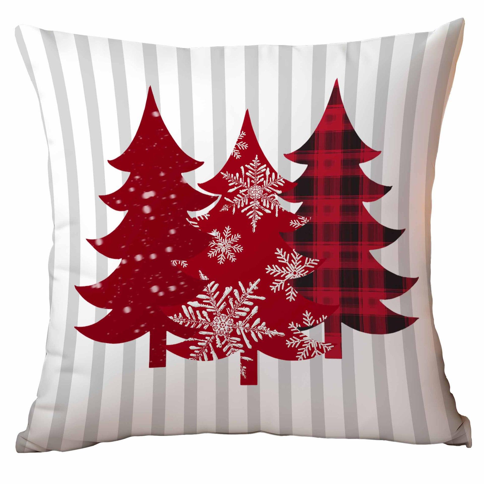 Модная наволочка на подушку на рождественскую тематику с красным клетчатым узором «Снежинка» и «Снеговик» Теплая и праздничная атмосфера Чехол для подушки 45*45cm
Модная наволочка на подушку на рождественскую тематику с красным клетчатым узором «Снежинка» и «Снеговик» Теплая и праздничная атмосфера Чехол для подушки 45*45cm