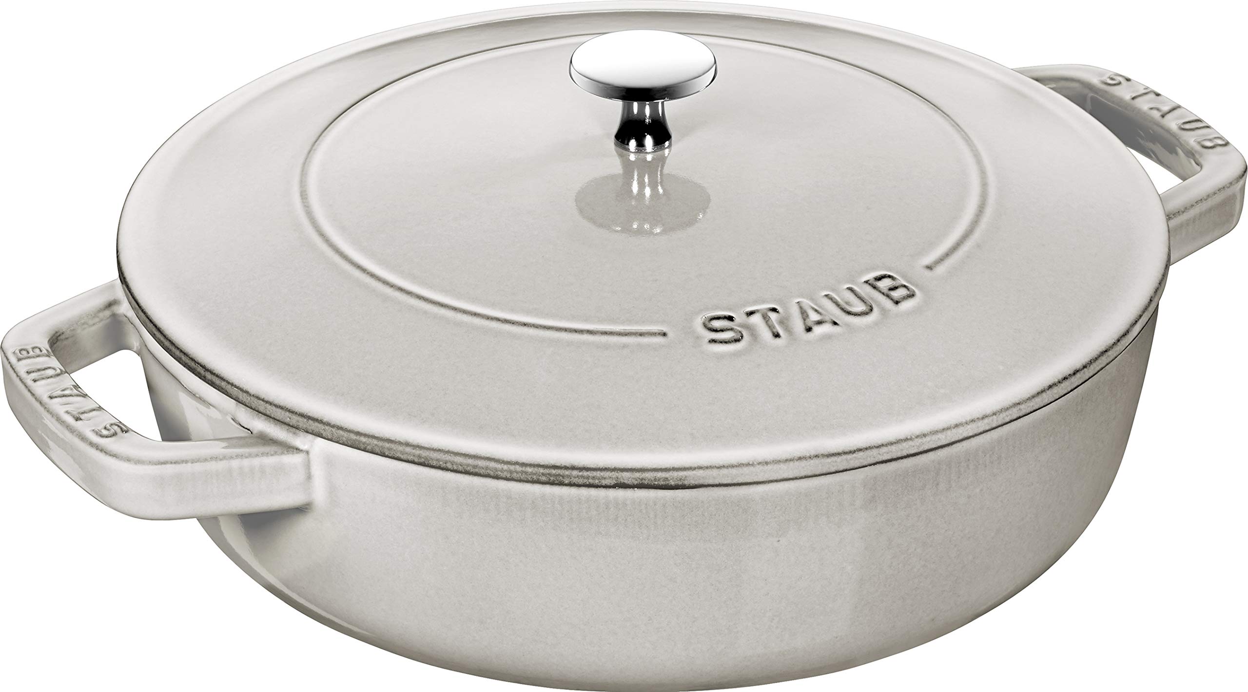 staub Saute Pan Campagne Large Two Hand Cast Enamel Pot Shallow Sukiyaki Compatible with IH Japanese Product with Serial Braiser Blazer 26cm
staub Saute Pan Campagne Large Two Hand Cast Enamel Pot Shallow Sukiyaki Compatible with IH Japanese Product with Serial Braiser Blazer 26cm