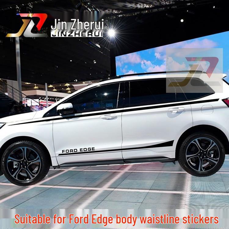 Наклейки на кузов Ford Edge: Креативные наклейки на линию талии для украшения автомобиля White Sticker
Наклейки на кузов Ford Edge: Креативные наклейки на линию талии для украшения автомобиля White Sticker