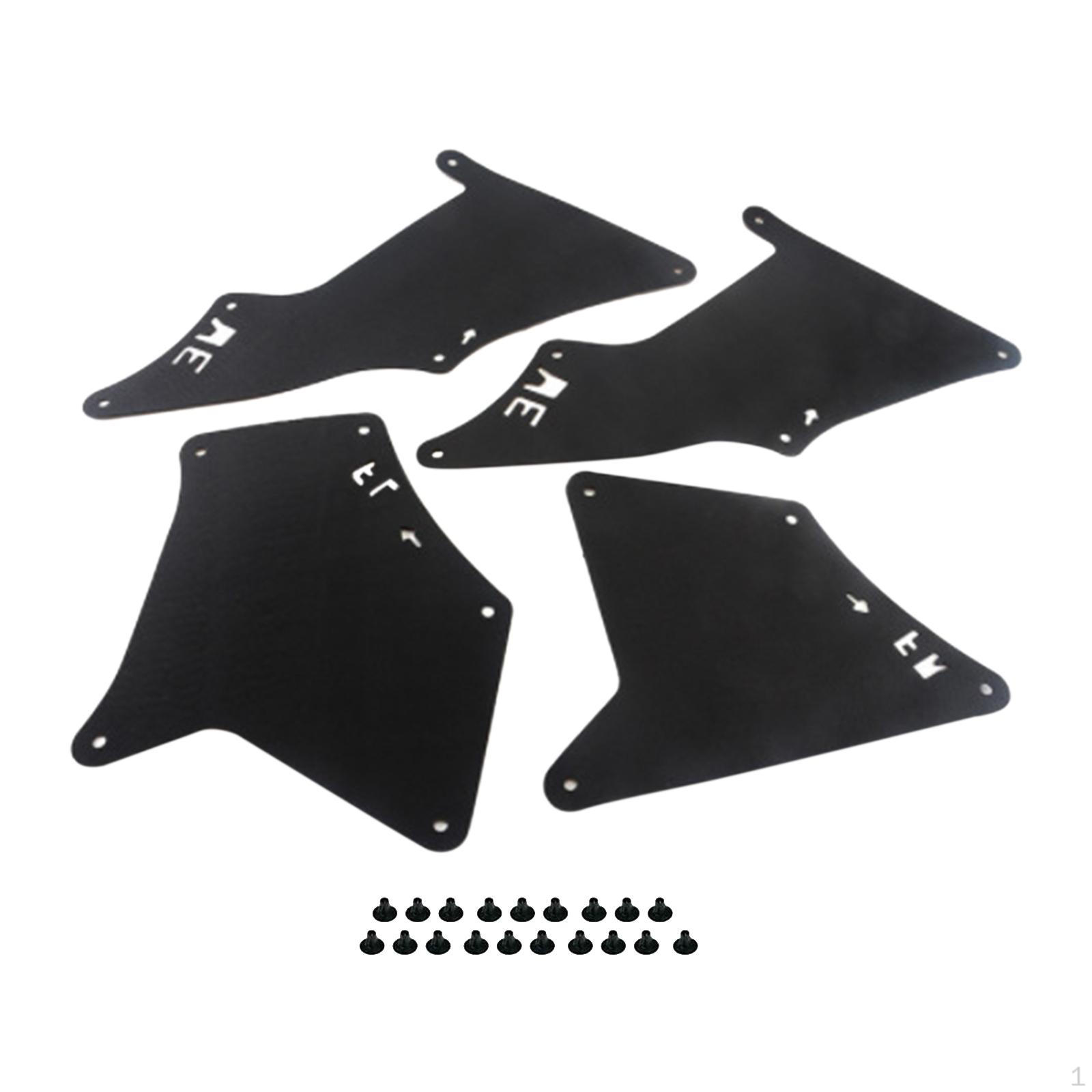 4Pcs Liner Apron, Splash Shield Guard Flap, Premium, Front Wheel Replaces Spare Parts High
4Pcs Liner Apron, Splash Shield Guard Flap, Premium, Front Wheel Replaces Spare Parts High