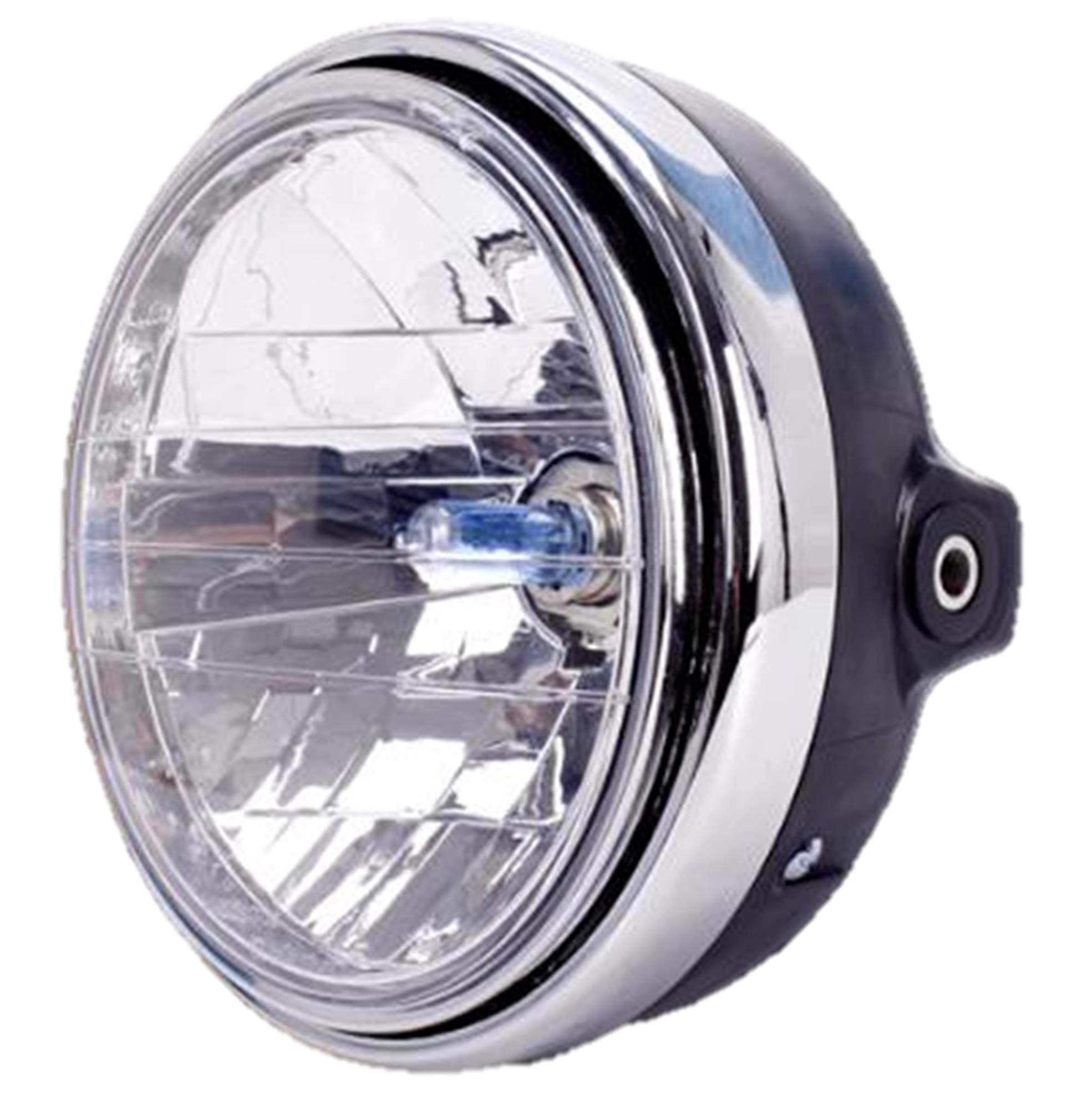 Universal Motorcycle Headlight Reflector with Halogen for Yamaha Zephyr and Classic Motorcycles Diamond-Cut Lens, Lamp, 180, Balius, ZRX, ZR400,
Universal Motorcycle Headlight Reflector with Halogen for Yamaha Zephyr and Classic Motorcycles Diamond-Cut Lens, Lamp, 180, Balius, ZRX, ZR400,