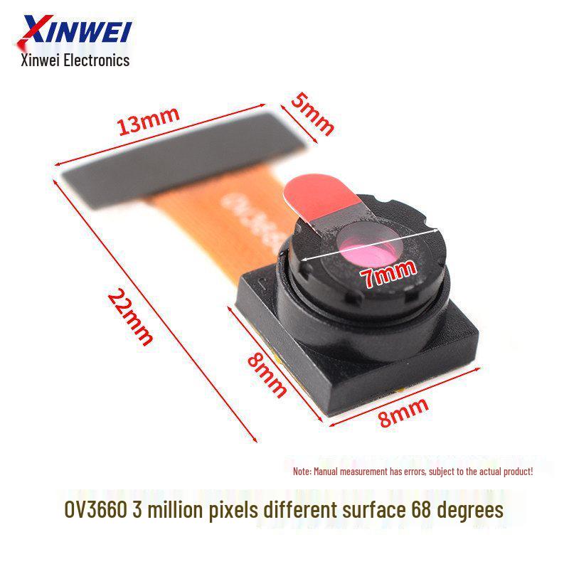 OV2640/OV3660 Wide Angle Night Vision Camera Module - 200MP, 120°/140° FoV, Infrared
OV2640/OV3660 Wide Angle Night Vision Camera Module - 200MP, 120°/140° FoV, Infrared