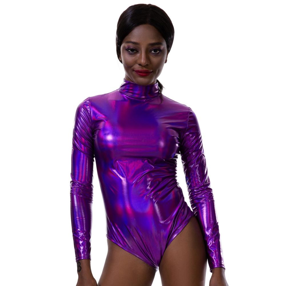 Женская одежда для выступлений на сцене, в ночном клубе, разноцветный комбинезон на молнии с длинными рукавами, разных размеров, лакированная кожа M
Женская одежда для выступлений на сцене, в ночном клубе, разноцветный комбинезон на молнии с длинными рукавами, разных размеров, лакированная кожа M