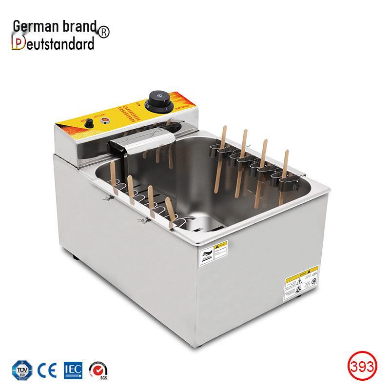 Electric Cheese Hot Dog Stick Fryer Machine
Electric Cheese Hot Dog Stick Fryer Machine