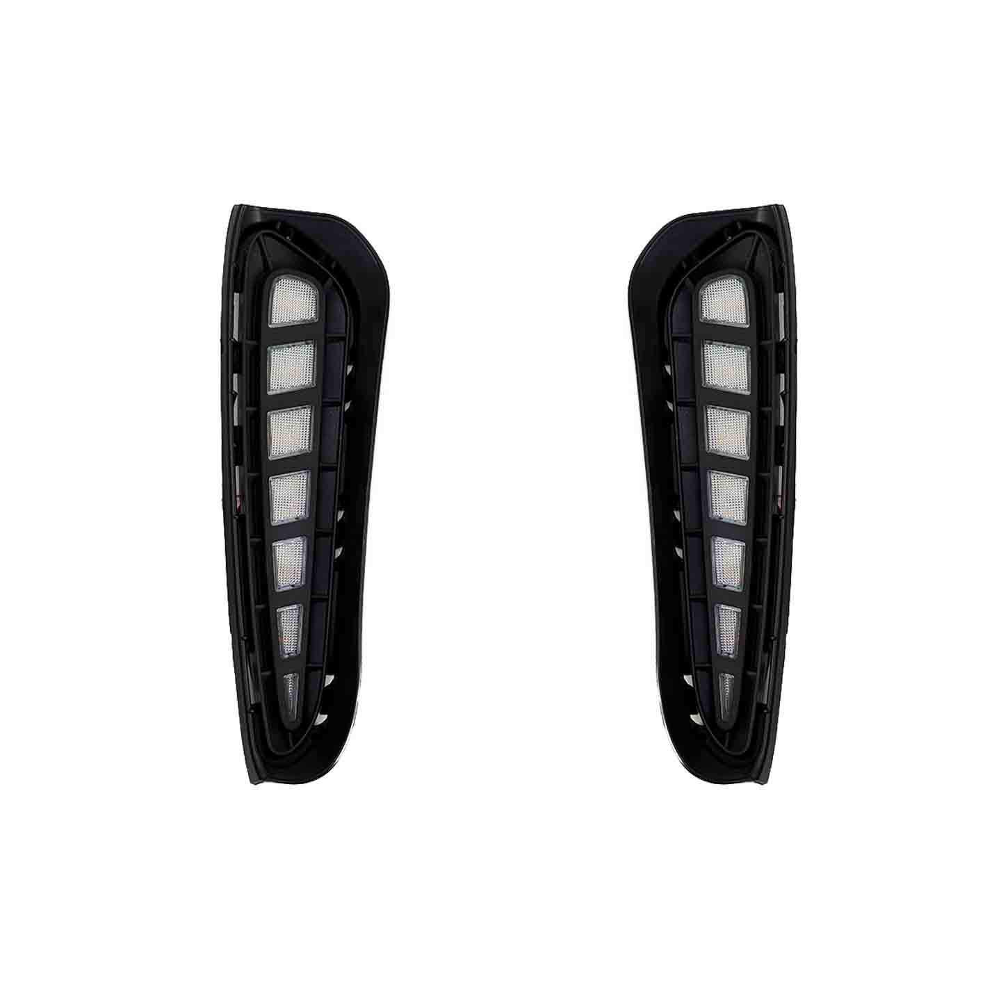 Roewe I5 LED Daytime Running Lights: Flowing 3-Color Turn Signal for Models 23-26
Roewe I5 LED Daytime Running Lights: Flowing 3-Color Turn Signal for Models 23-26