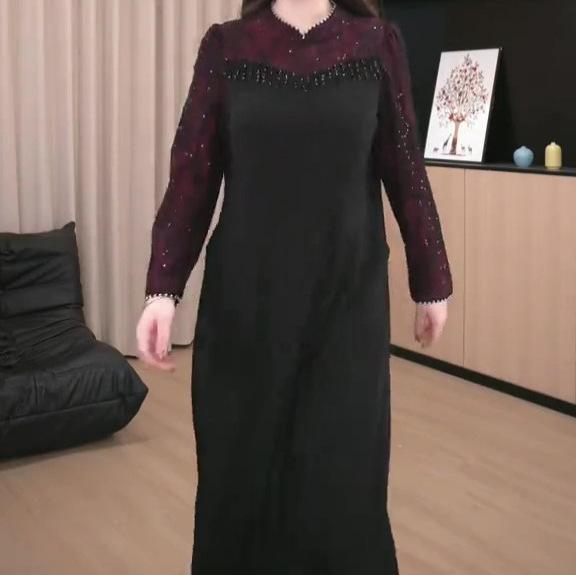 2025 Chinese Style Fashion Plus Size Evening Dress for Women L (100-120 jin) чёрный
2025 Chinese Style Fashion Plus Size Evening Dress for Women L (100-120 jin) чёрный