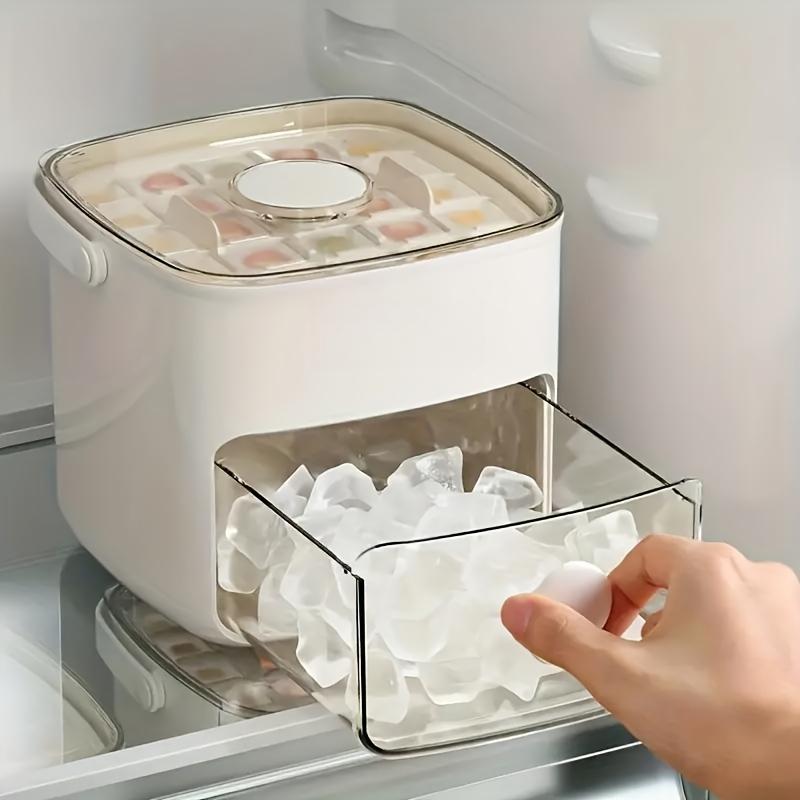 1PC countertop ice machine, 48 pieces of ice, double-layer design, food-grade safety, suitable for home, office, outdoor, kitchen essential tools. слонова кістка
1PC countertop ice machine, 48 pieces of ice, double-layer design, food-grade safety, suitable for home, office, outdoor, kitchen essential tools. слонова кістка