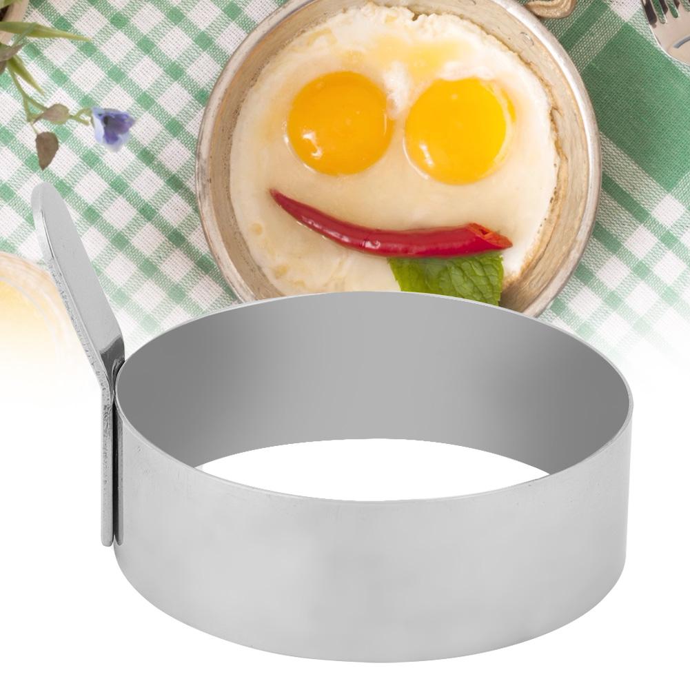 Stainless Steel Round Pancake Ring Fried Egg Mold Pancakes Maker Mold(L) L 120x60x0.3cm / 47.2x23.6x0.1in
Stainless Steel Round Pancake Ring Fried Egg Mold Pancakes Maker Mold(L) L 120x60x0.3cm / 47.2x23.6x0.1in