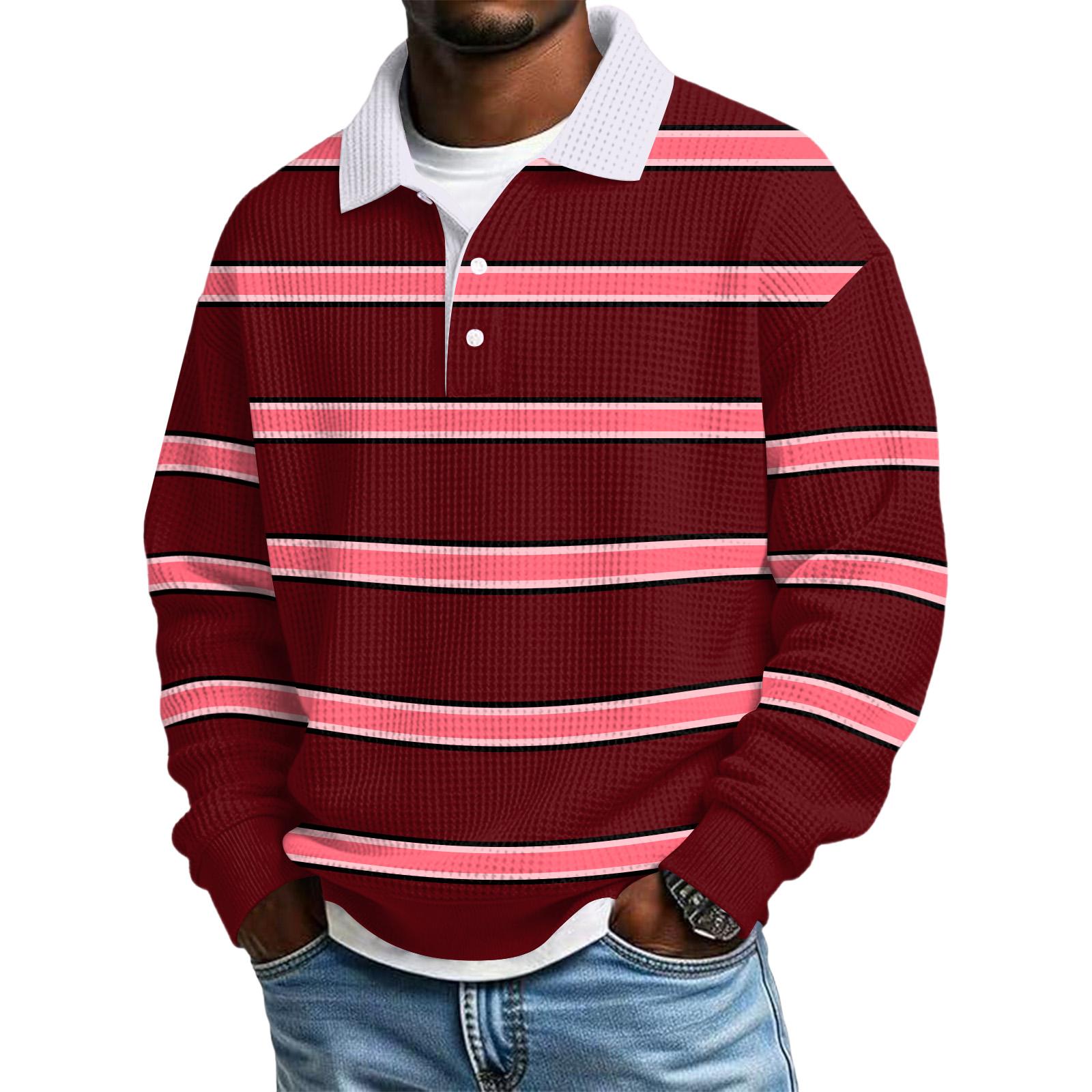 Men s Color,Block Collar Long,Sleeve Casual Top L червоний
Men s Color,Block Collar Long,Sleeve Casual Top L червоний