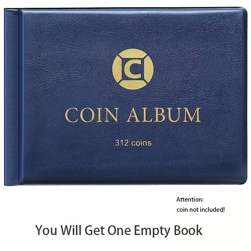 312 Pockets Coin Collection Organizer Storage Album, Suitable for 20/25/27/30/38Mm Different Sizes Coin Dollar Storage синій
312 Pockets Coin Collection Organizer Storage Album, Suitable for 20/25/27/30/38Mm Different Sizes Coin Dollar Storage синій