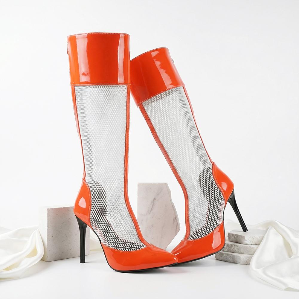 2026 New Red Women s Summer Mesh Knee High Boots Pointed Toe Stiletto Heels Party Clubwear Lady Shoes Plus Size 43 46 48 39 помаранчевий
2026 New Red Women s Summer Mesh Knee High Boots Pointed Toe Stiletto Heels Party Clubwear Lady Shoes Plus Size 43 46 48 39 помаранчевий