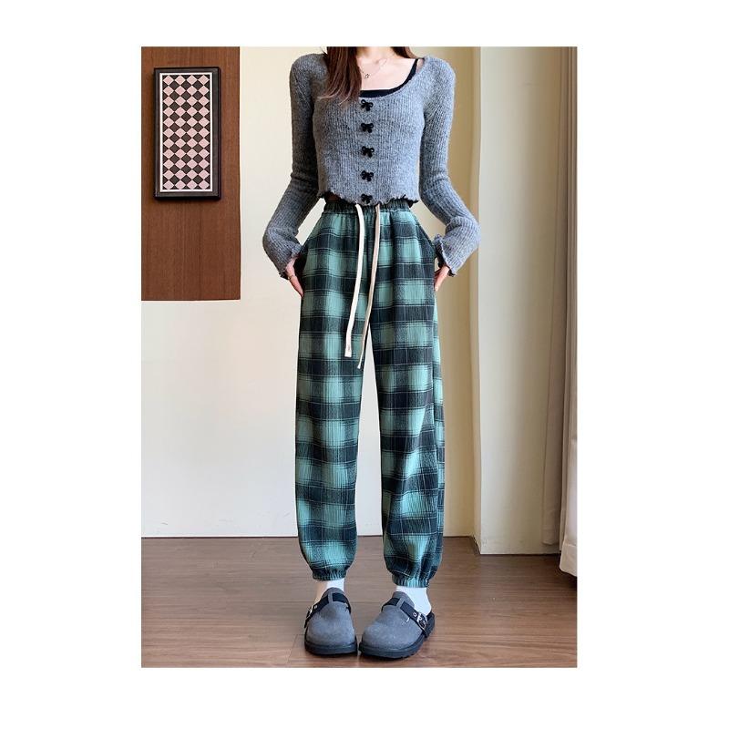 Women s Casual Wide-leg Tucked Feet Autumn and Winter Plus Velvet Thickened Straight Pants New High-waisted Sports Pants M
Women s Casual Wide-leg Tucked Feet Autumn and Winter Plus Velvet Thickened Straight Pants New High-waisted Sports Pants M