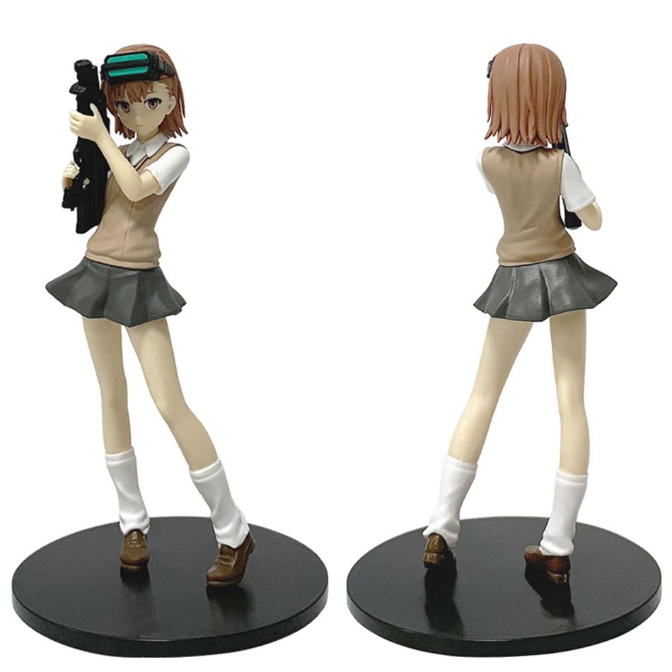 17cm Anime A Certain Magical Index Misaka Mikoto Railgun Girl Anime PVC Action Figure Model Cartoon Model Toy Gift
17cm Anime A Certain Magical Index Misaka Mikoto Railgun Girl Anime PVC Action Figure Model Cartoon Model Toy Gift