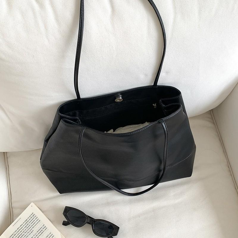 New Style Japanese Soft Leather Tote Bag Women Large Capacity Simple Casual Commuting College Students class Shoulder чёрный
New Style Japanese Soft Leather Tote Bag Women Large Capacity Simple Casual Commuting College Students class Shoulder чёрный