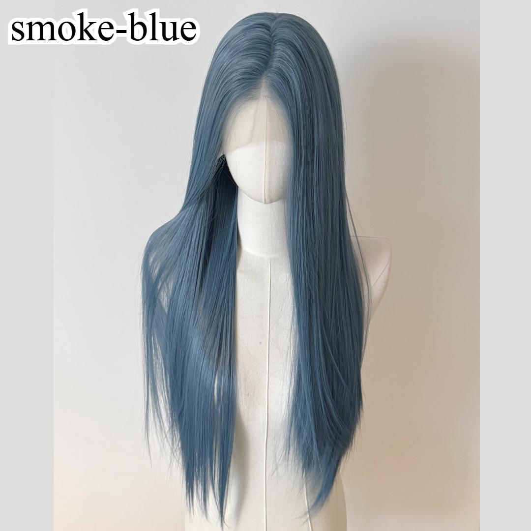 Ash Blue lace Wig Forcosplay 13*4 LaceFront Wig for Women 26inch Long Straight Hair High Temperature Fibers Synthetic Lace Wigs (as the picture,150%&1pc)
Ash Blue lace Wig Forcosplay 13*4 LaceFront Wig for Women 26inch Long Straight Hair High Temperature Fibers Synthetic Lace Wigs (as the picture,150%&1pc)