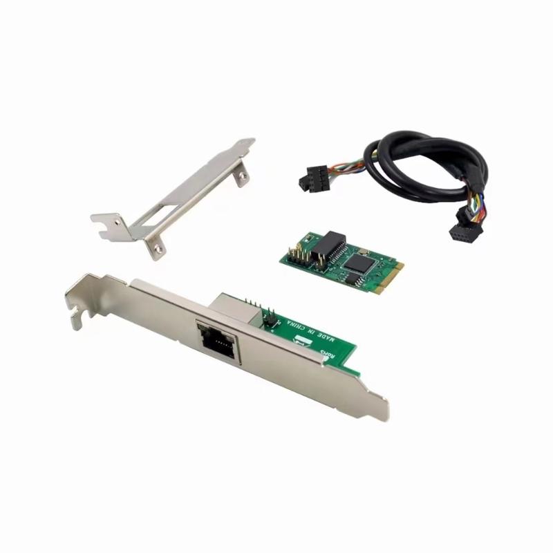M.2 B+M Key to Gigabit Corded Networking Card WGI210AT Control M.2 B+M Key RJ45 Networking Card
M.2 B+M Key to Gigabit Corded Networking Card WGI210AT Control M.2 B+M Key RJ45 Networking Card