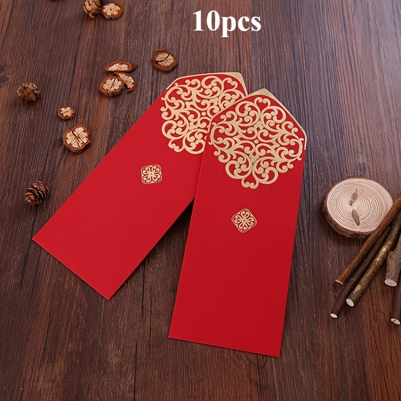 10/20pcs Red Envelope Chinese New Year Christmas Wedding Cash Envelopes Durable Good Fortune Gift Wrapping Christmas Gifts Bags
10/20pcs Red Envelope Chinese New Year Christmas Wedding Cash Envelopes Durable Good Fortune Gift Wrapping Christmas Gifts Bags
