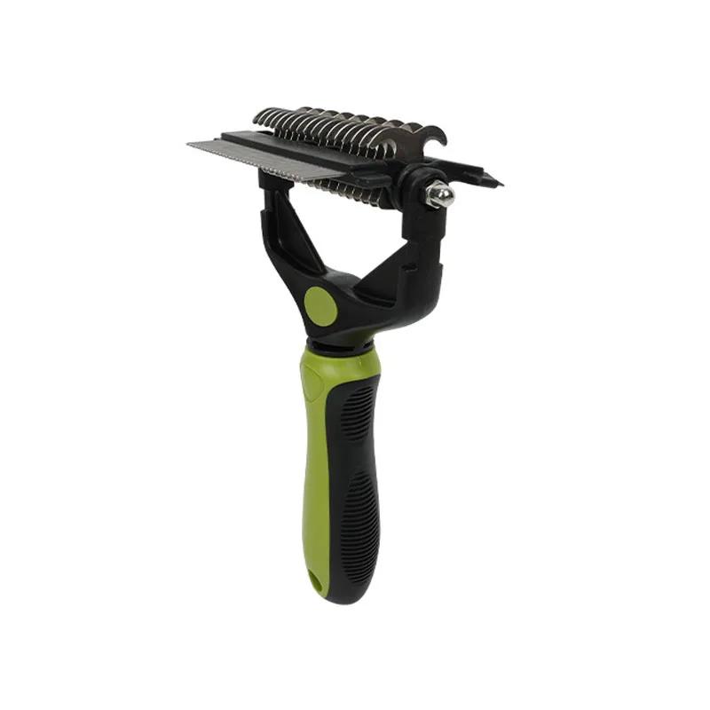 3 In 1 Pet Deshedding Brush Dog Hair Remover Fur Knot Cutter Comb for Dogs Cats Puppies Grooming Shedding Supplies Gentle XS зелений
3 In 1 Pet Deshedding Brush Dog Hair Remover Fur Knot Cutter Comb for Dogs Cats Puppies Grooming Shedding Supplies Gentle XS зелений