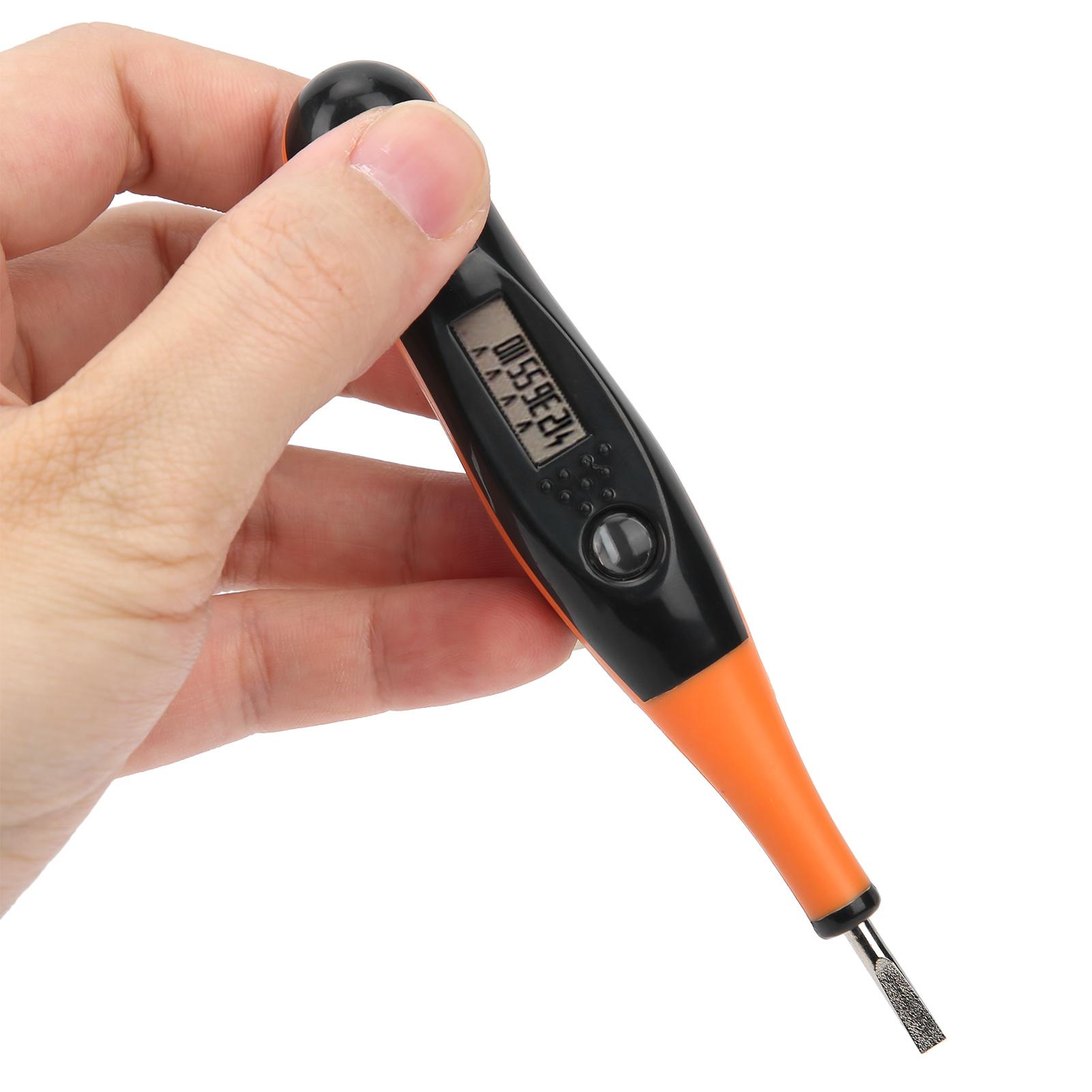 AN2000 Індукційний Тест-Олівець Детектор Напруги AC DC Електрична Компактна Ручка Висока Чутливість
AN2000 Індукційний Тест-Олівець Детектор Напруги AC DC Електрична Компактна Ручка Висока Чутливість