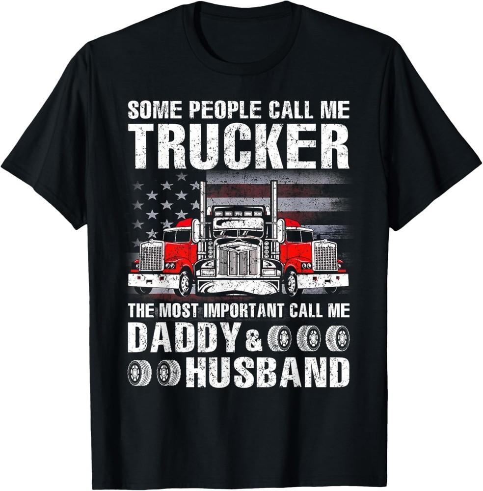 Mens Trucker Daddy & Husband - Truck Driver Gift Unisex T-Shirt 4XL
Mens Trucker Daddy & Husband - Truck Driver Gift Unisex T-Shirt 4XL