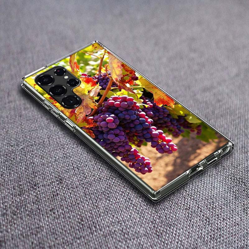 A Bunch of Grapes in the Vineyard Phone Case For Samsung Galaxy S24 S23 S21 S20 FE S22 S26 Ultra S25 Edge S10 Plus Cover Clear T Samsung S23 Plus
A Bunch of Grapes in the Vineyard Phone Case For Samsung Galaxy S24 S23 S21 S20 FE S22 S26 Ultra S25 Edge S10 Plus Cover Clear T Samsung S23 Plus