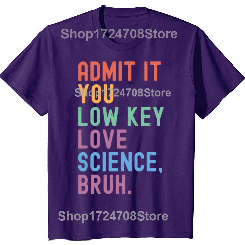 Vintage Admit You Low Key Love Science Bruh Scientist Teacher Graphic Tshirt Men Women Hip Hop Oversized T Shirt 100 Cotton 4XL
Vintage Admit You Low Key Love Science Bruh Scientist Teacher Graphic Tshirt Men Women Hip Hop Oversized T Shirt 100 Cotton 4XL