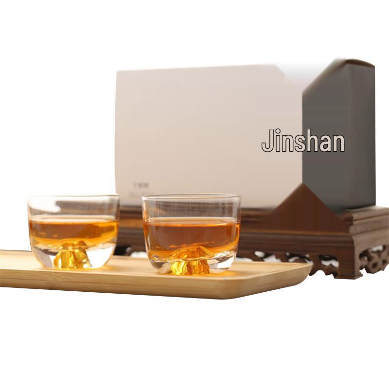 Ge Bei Tang Jinshan Gold-Rimmed Glass Tea Cup Set
Ge Bei Tang Jinshan Gold-Rimmed Glass Tea Cup Set